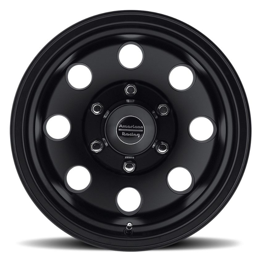American Racing<br>AR172 Baja Satin Black (15x8)